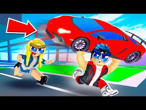 J'AI VOLÉ LA VOITURE LA PLUS CHÈRE DU JEU DANS ROBLOX !!